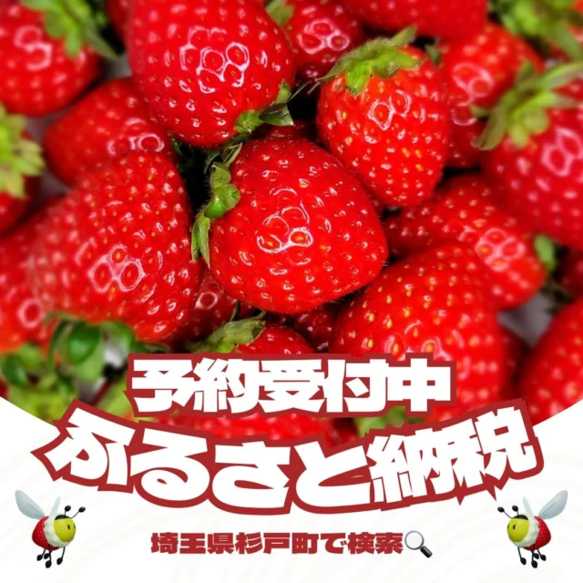 《予約受付中》あまりん🍓
ふるさと納税開始しました♬
ぜひ埼玉県杉戸町で検索してみてくださいね🔍

#いちご
#ふるさと納税
#あまりん
#いちごスイーツ
#いちご農園
#杉戸いちご農園
#杉戸町
#杉戸町グルメ
#杉戸町スイーツ
#あまりん🍓 
#🍓